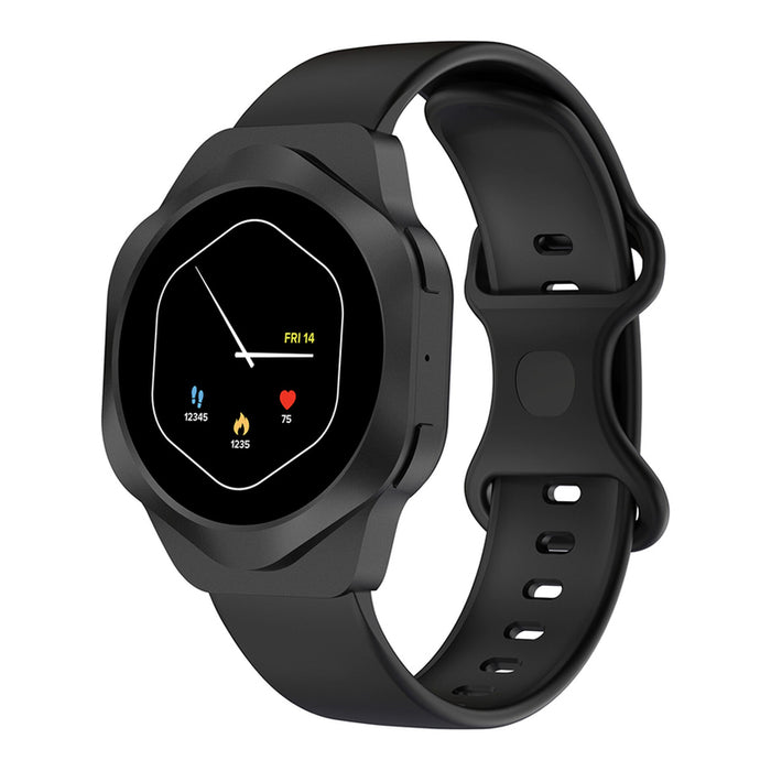 Smart watch CANYON Hexagon CNS-SW88BB BLACK 45 MM, HEART MONITOR, SPO2