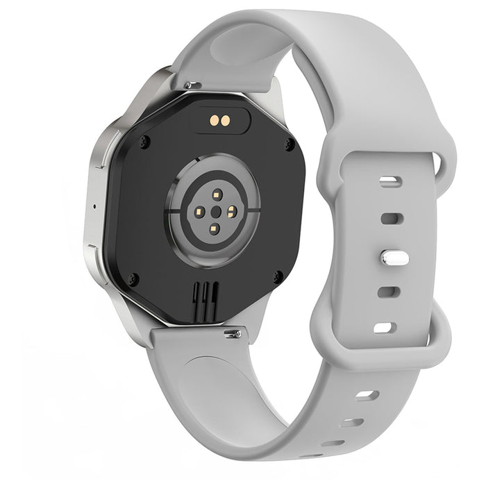 Smart watch CANYON Hexagon CNS-SW88SS SILVER 45 MM, HEART MONITOR, SPO2