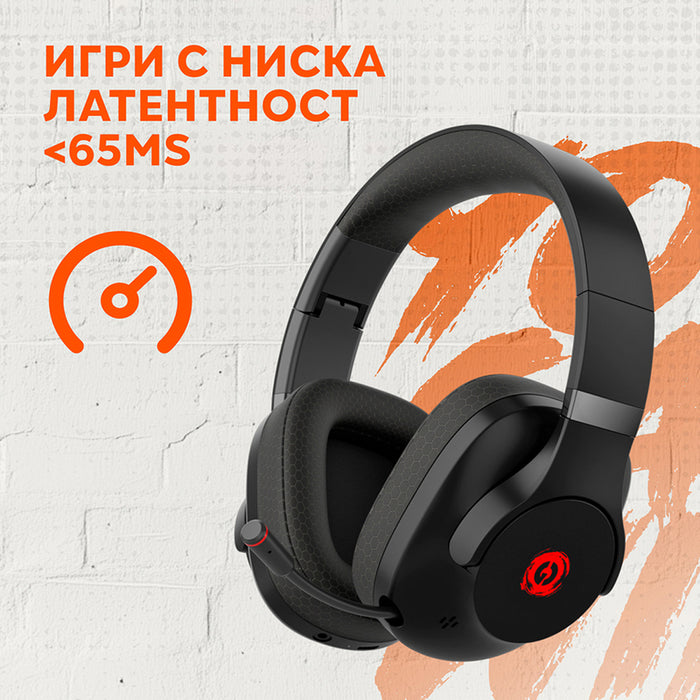 Headphones CANYON EGO CH-15 CND-SGHS15B BLACK Bluetooth 5.3