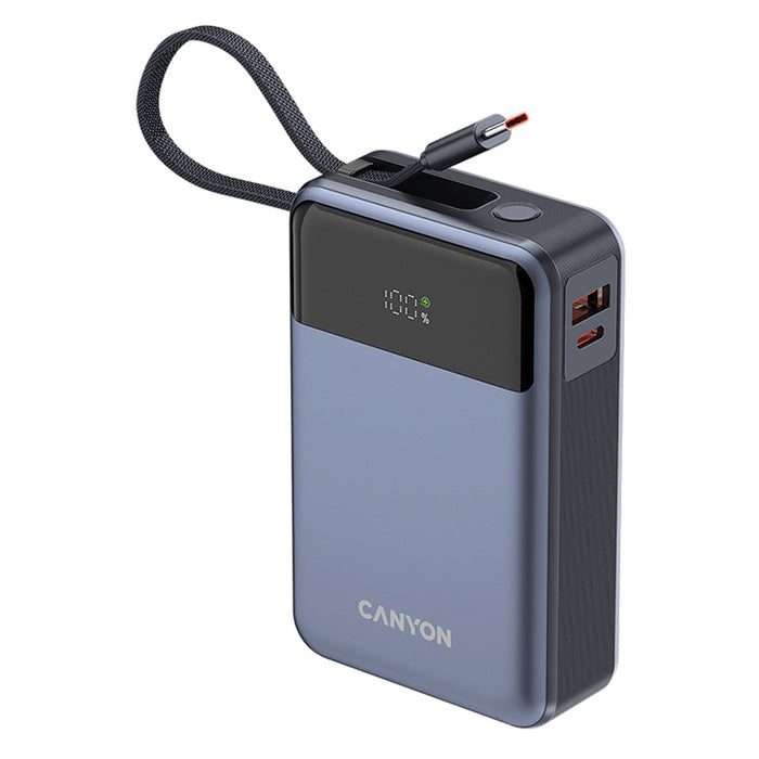 CANYON OnPower PB-600 20000 mAh POWER BANK CNS-CPB600DG Built-in USB-C cable