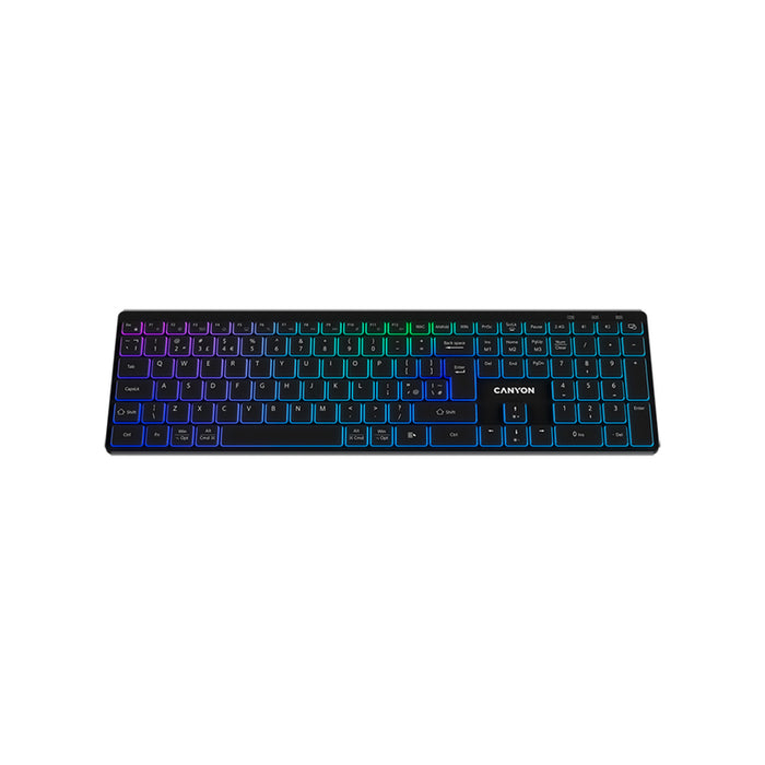 Keyboard CANYON HKB-W11 CNS-HBTK11B BLACK