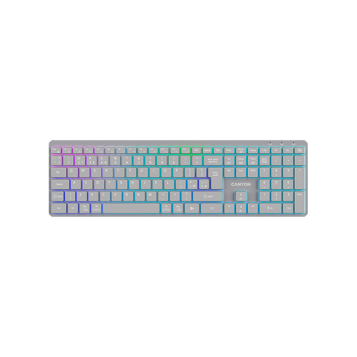 Keyboard CANYON HKB-W11 CNS-HBTK11G GRAY
