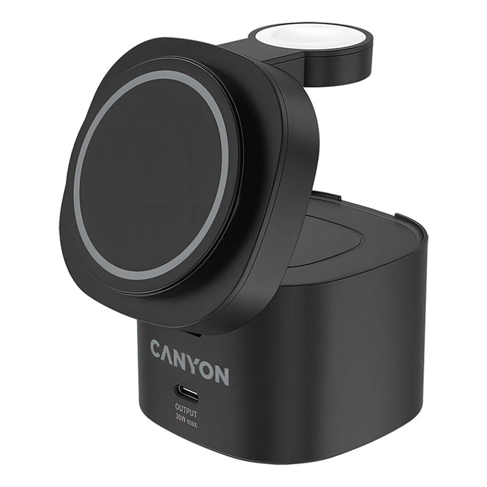WIRELESS STAND CANYON WCS405B 15W 4IN1