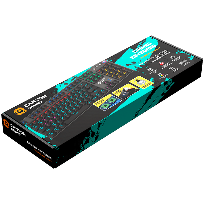 Canyon CND-SKB7-US Gaming Keyboard