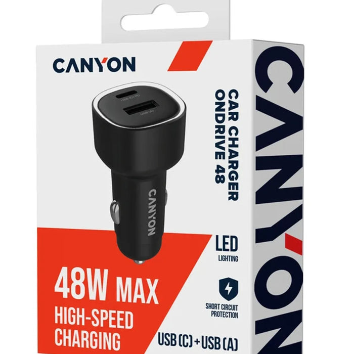 Charger Canyon CNE-CCABR3AC 1xUSB C +1x USB A 48W