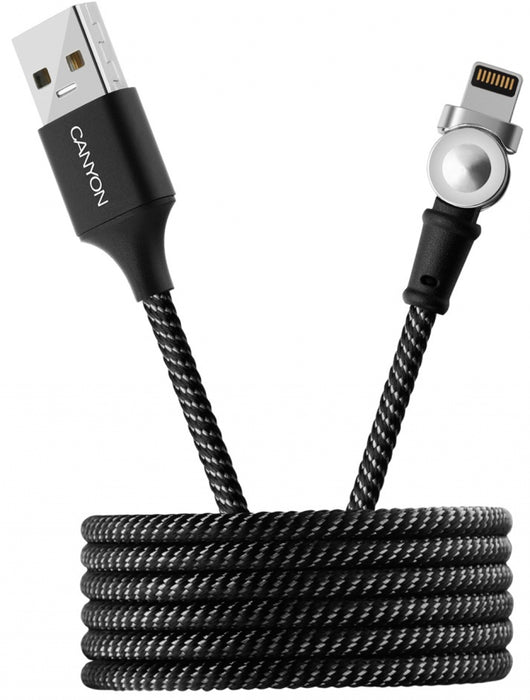 Cable CANYON CNS-CFI8B USB-Lightning 1M