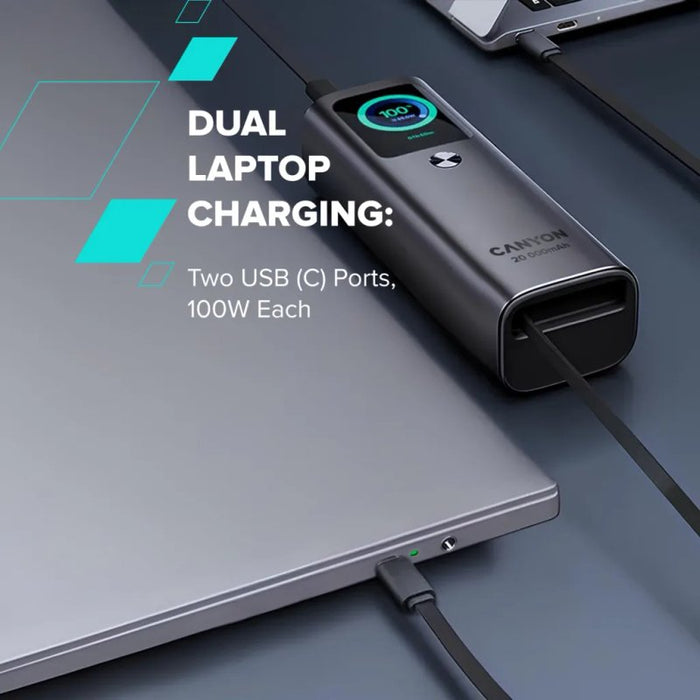 External battery Canyon CNS-CPB265DG 20000 mAh 165W