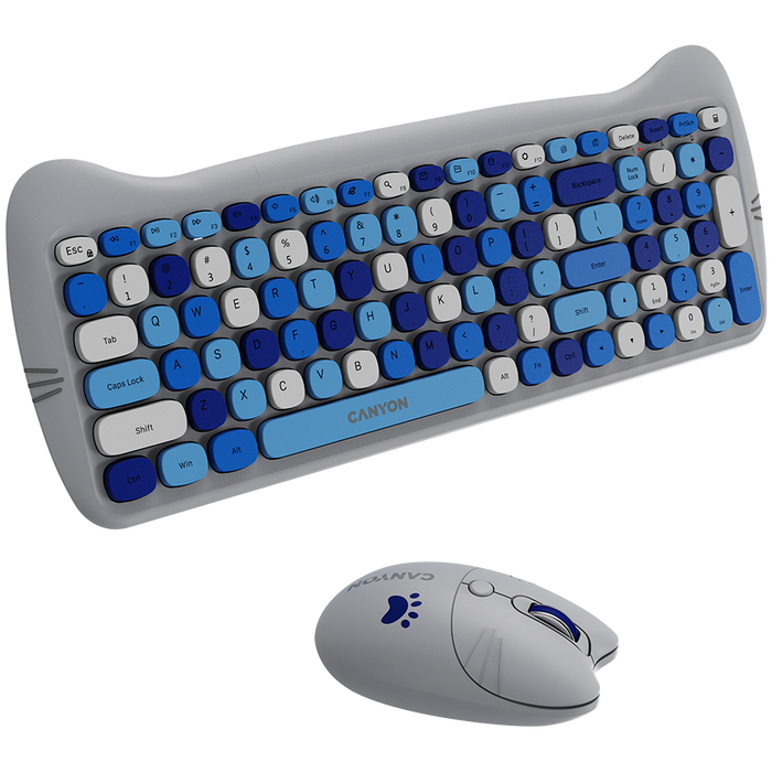 CANYON CNS-HSETW6BL Keyboard and Mouse