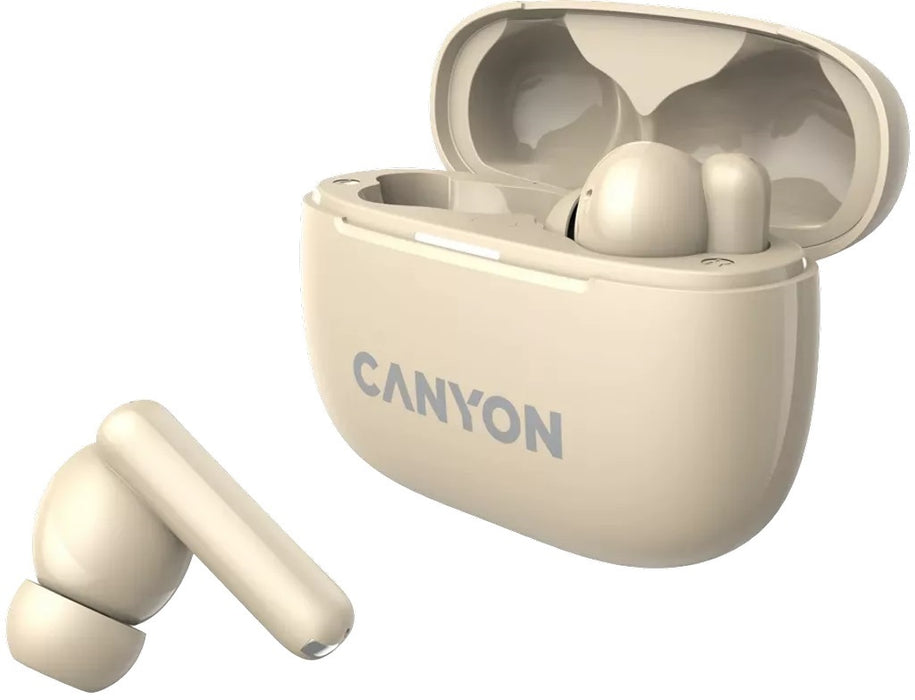 Headphones CANYON CNS-TWS10BG Beige