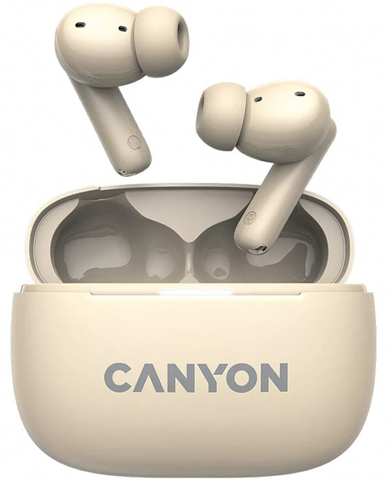 Headphones CANYON CNS-TWS10BG Beige
