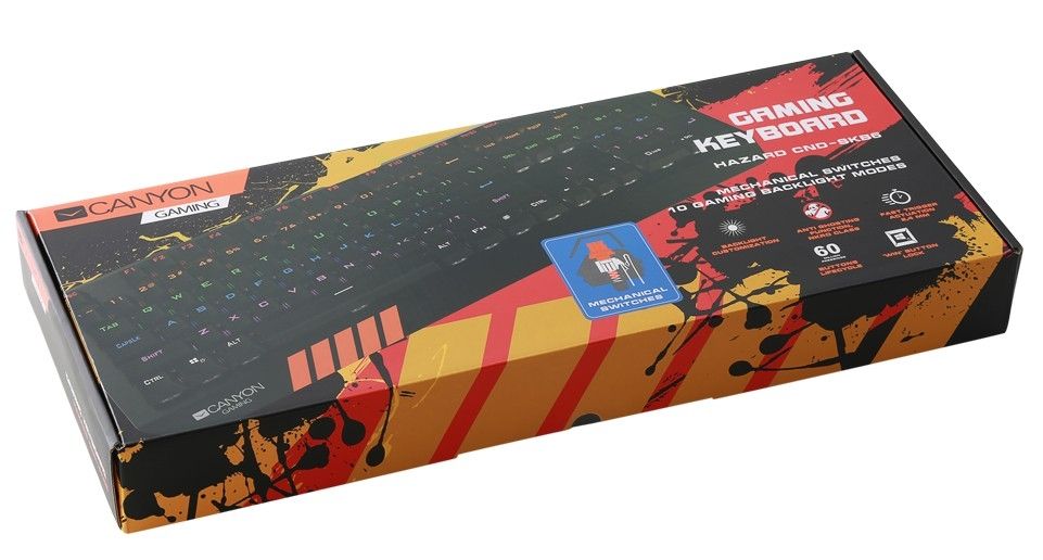 Canyon CND-SKB6-US HAZARD keyboard