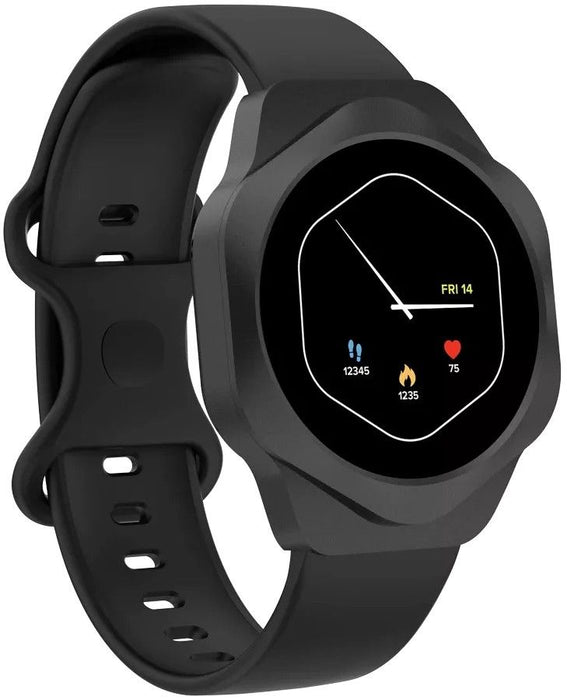 Smart watch CANYON Hexagon CNS-SW88BB BLACK 45 MM, HEART MONITOR, SPO2