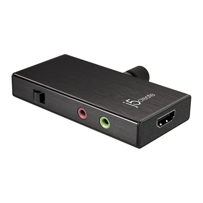 Capture adapter j5 create JVA02 HDMI to USB-C PD Black - TV Тунери и Видео устройства<<<Компютърни