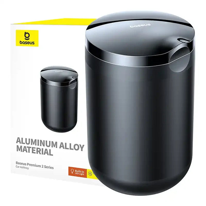 Car Ashtray Baseus Premium 2 (black) - Storage<<<Car accessories<<<InnproXML&&&Other car accessories<<<HurtelXML&&&Car