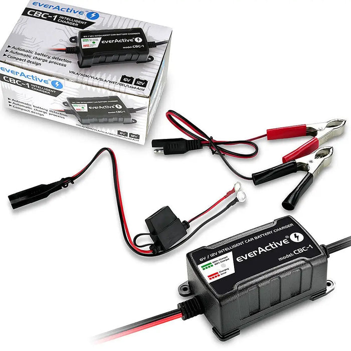 Car battery charger everActive CBC1 6V/12V - Car chargersZSA-GNI<<<Car power supplyZSA<<<ActionPL