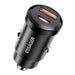Car Charger 1xUSB-A 1xUSB-C 45W Essager (black) - Car chargers<<<Chargers<<<GSM Accessories<<<InnproXML