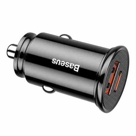 Car Charger Baseus Circular PD QC4.0+ 5A 30W (czarna) - Car chargers<<<Chargers<<<GSM Accessories<<<InnproXML&&&Cell