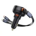 Car Charger Baseus Enjoyment USB with USB-C cable and Lightning 60W (black) - Car chargers<<<Chargers<<<GSM