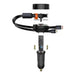 Car Charger Baseus Enjoyment with cable USB-C + Lightning 3A 30W (Black) - Car chargers<<<Chargers<<<GSM