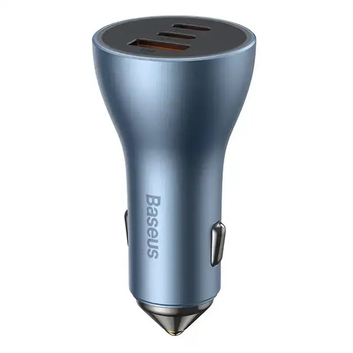 Car charger Baseus Golden Contactor Pro 2x USB-C 1x USB 65W (blue) - Car chargers<<<Chargers<<<GSM