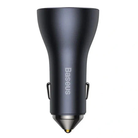 Car charger Baseus Golden Contactor Pro 2x USB-C 1x USB 65W (grey) - Car chargers<<<Chargers<<<GSM