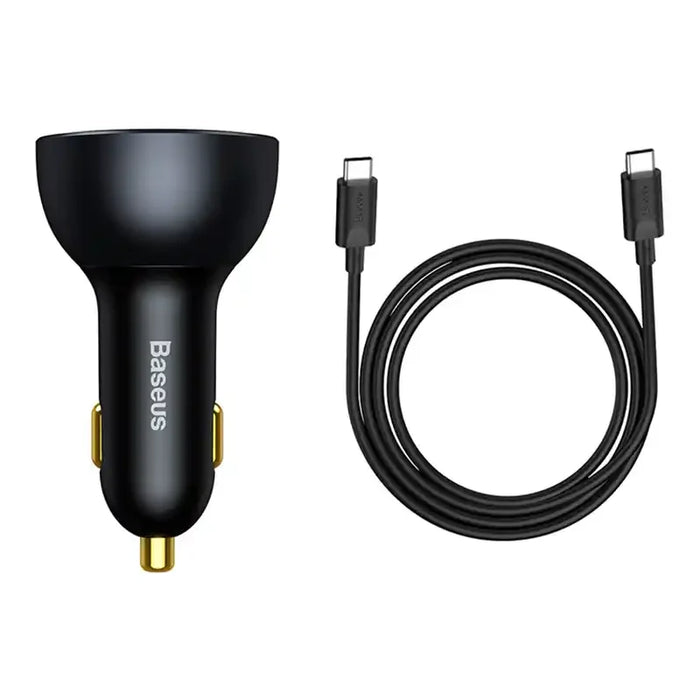 Car Charger Baseus Qualcomm USB 2x USB-C 160W (Grey) - Car chargers<<<Chargers<<<GSM Accessories<<<InnproXML&&&Cell