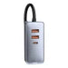 Car charger Baseus Share Together with extension cord 2x USB 2x USB-C 120W (grey) - Car chargers<<<Chargers<<<GSM