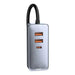 Car charger Baseus Share Together with extension cord 2x USB 2x USB-C 120W (grey) - Car chargers<<<Chargers<<<GSM