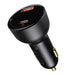 Car charger Baseus Superme USB USB-C 100W (black) - Car chargers<<<Chargers<<<GSM Accessories<<<InnproXML&&&Cell phone