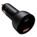 Car charger Baseus Superme USB USB-C 100W + USB-C cable (black) - Car chargers<<<Chargers<<<GSM