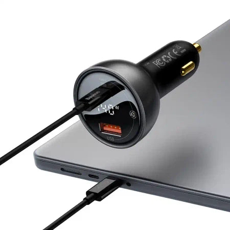 Car charger Baseus Superme USB USB-C 140W (black) - Car chargers<<<Chargers<<<GSM Accessories<<<InnproXML&&&Cell phone