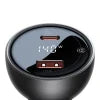 Car charger Baseus Superme USB USB-C 140W (black) - Car chargers<<<Chargers<<<GSM Accessories<<<InnproXML&&&Cell phone