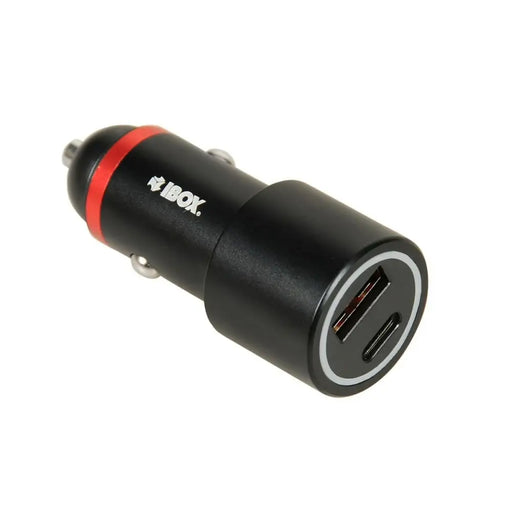 Car Charger Ibox ICC20 Black 60 W - USB зарядни и кабели<<<Електроника Телефони и таблети<<<Компютри|