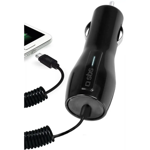 Car charger SBS Car charger with cable micro USB TECARMICRO1L - Аксесоари за