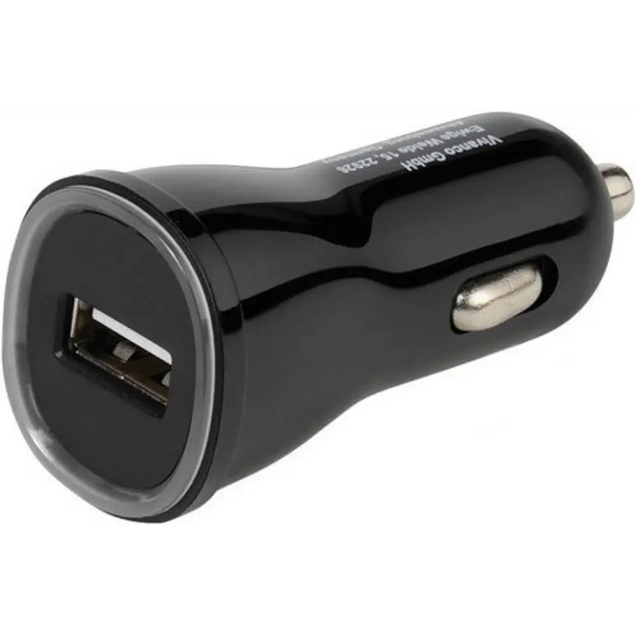 Car charger Vivanco 36256 USB 2.1 A black - Аксесоари за смартфон<<<Аксесоари<<<TechMart&&&Аксесоари за