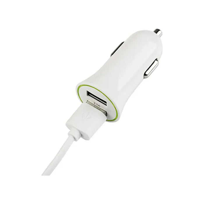 Car Charger White - Електроника GPS и Автомобил<<<Компютри| Електроника<<<BigBuy&&&USB зарядни за