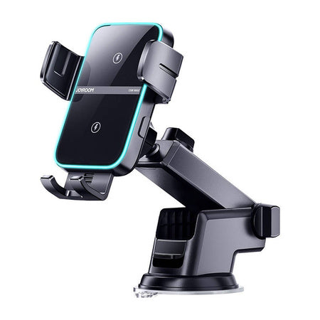 Car Dashboard Holder Joyroom JR-ZS246 with Qi Inductive Charger (Black) - Phone holders<<<Car
