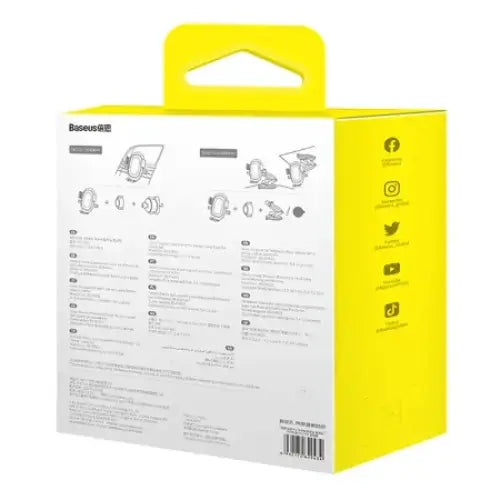 Car Phone Holder Baseus UltraControl (Black) - Phone holders<<<Car accessories<<<InnproXML&&&Uchwyty samochodowe