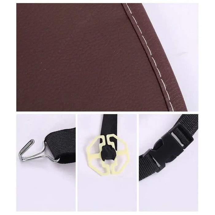 Car seat organizer seat protector seat cover shelf mini car table black - Others<<<HurtelXML