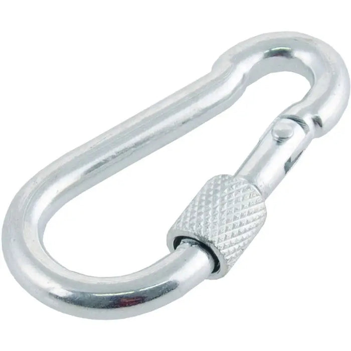 CARABINER WITH NUT 10X100 MM SUKI - Такелаж<<<Въжета и вериги<<<Инструменти и железария<<<Praktiker