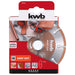 CARBIDE CUTTING DISC 125 MM 1 PIECE KWB - Дискове за ъглошлайфи<<<Консумативи за електроинструменти<<<Инструменти и