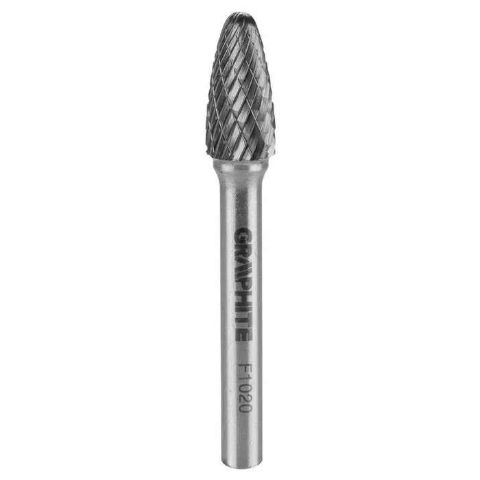 CARBIDE ROUND MILLER FOR METAL 10X20 MM GRAPHITE 55H371 - Метални четки<<<Консумативи за