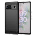 Carbon Case flexible cover for Google Pixel 7 black - Cell phone cases and covers<<<HurtelXML