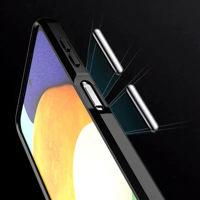 Carbon Case Flexible Cover TPU Case for Samsung Galaxy A22 4G black - Cell phone cases and covers<<<HurtelXML