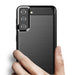 Carbon Case Flexible Cover TPU Case for Samsung Galaxy S21+ 5G (S21 Plus 5G) black - Cell phone cases