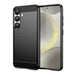Carbon Case flexible silicone for Xiaomi 14T - black - Cell phone cases and covers<<<HurtelXML