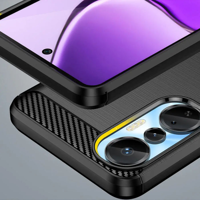 Carbon Case case for Infinix Hot 20S flexible silicone carbon cover black - Cell phone cases and covers<<<HurtelXML