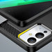 Carbon Case case for Infinix Note 12i flexible silicone carbon cover black - Cell phone cases and covers<<<HurtelXML