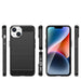 Carbon Case for iPhone 14 Plus flexible gel back cover black - Cell phone cases and covers<<<HurtelXML