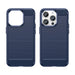 Carbon Case for iPhone 14 Pro Max flexible gel back cover blue - Cell phone cases and covers<<<HurtelXML
